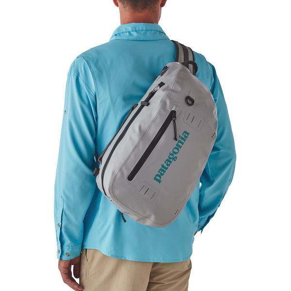 Patagonia Stormfront Sling Pack Drifter Grey Back Patagonia Stormfront in Black or Gray